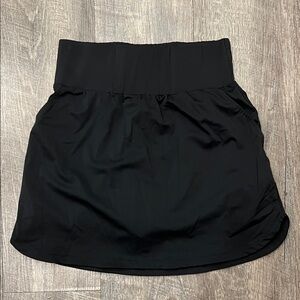 Black Athletic Skirt with shorts